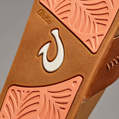 OluKai Kipe‘a ‘Olu Women‘s Slide Sandals - Sahara