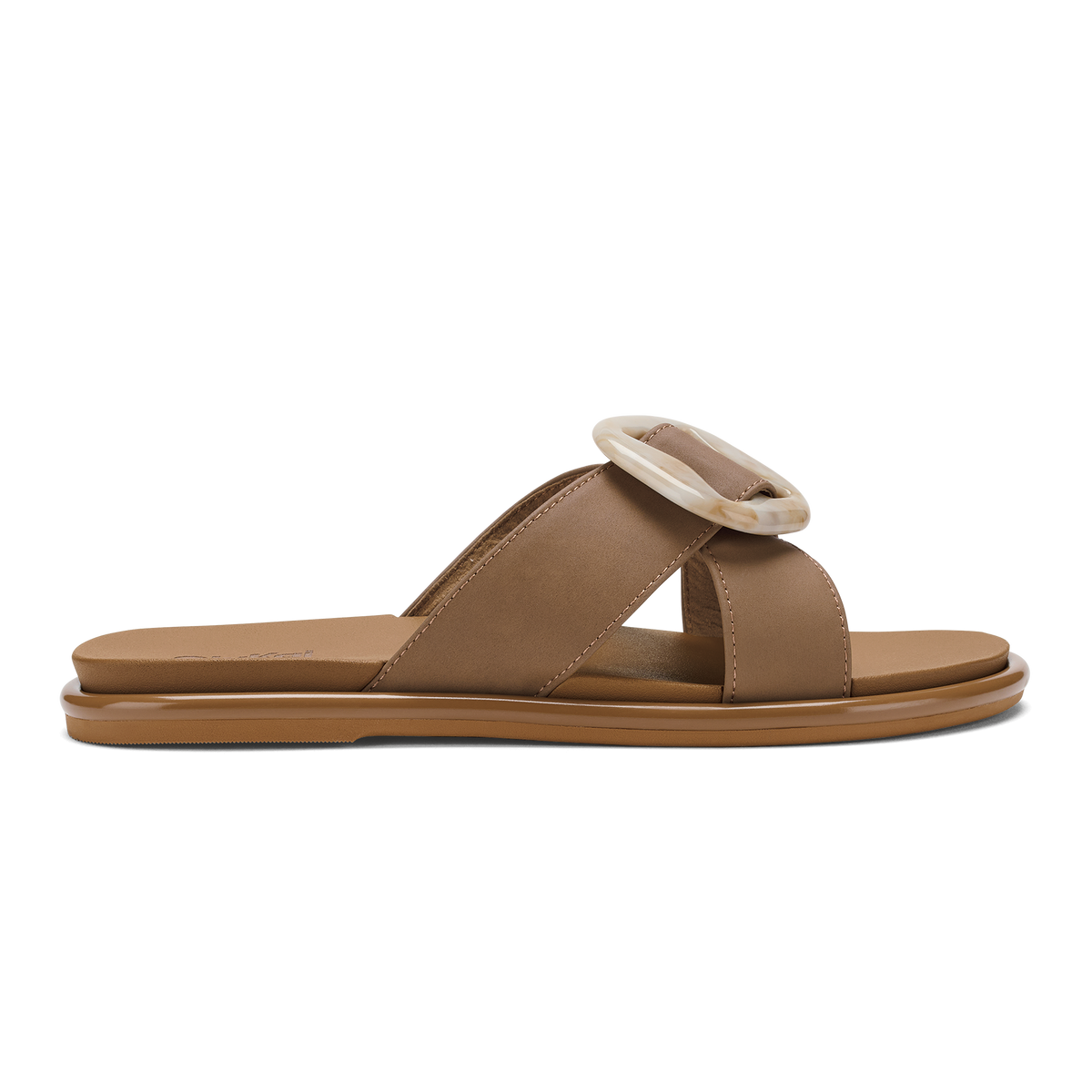 OluKai La‘i Slide Women’s Slide Beach Sandals - Tan