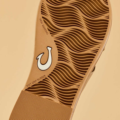 OluKai La‘i Slide Women’s Slide Beach Sandals - Tan