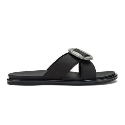 OluKai La‘i Slide Women’s Slide Beach Sandals - Lava Rock