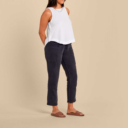 OluKai Kāmola Women’s Leather Slide Sandals - Tan