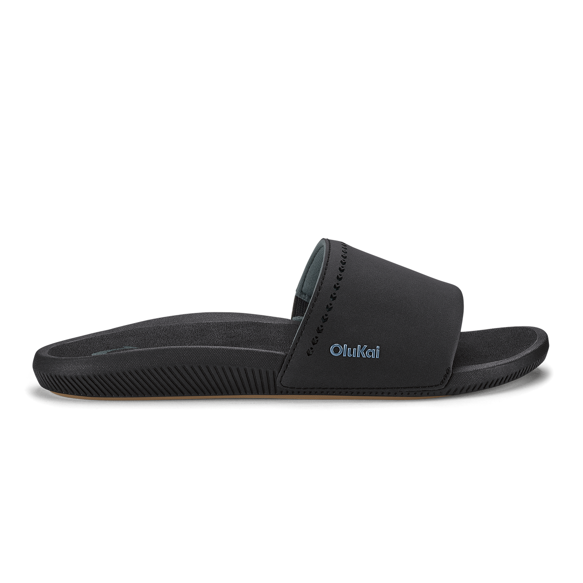 OluKai Ulele Slide - Black / Black