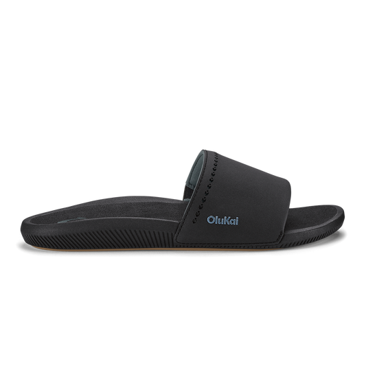 OluKai Ulele Slide - Black / Black