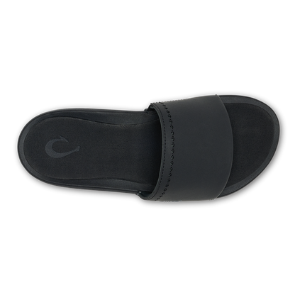 OluKai Ulele Slide - Black / Black