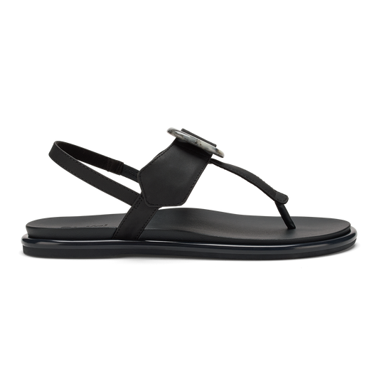 OluKai La‘i T-Bar Women’s Strappy Sandals - Lava Rock