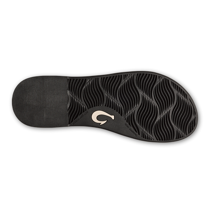 OluKai La‘i T-Bar Women’s Strappy Sandals - Lava Rock