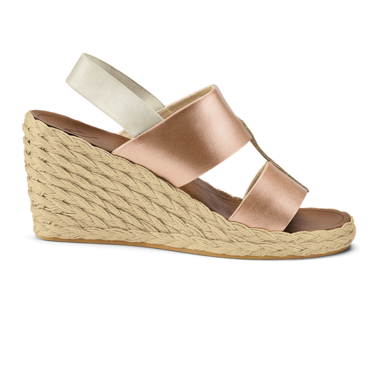 OluKai Lile Wedge - Copper / Tan