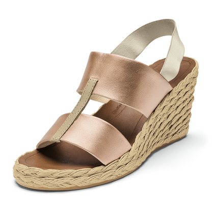 OluKai Lile Wedge - Copper / Tan
