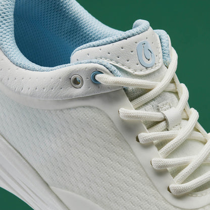 OluKai Mākena Women’s Waterproof Golf Shoes - Bright White