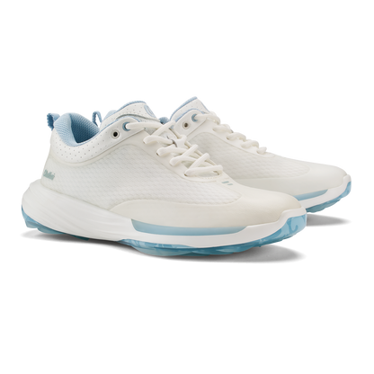 OluKai Mākena Women’s Waterproof Golf Shoes - Bright White