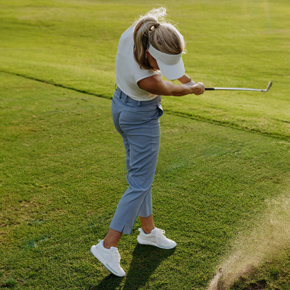 OluKai Mākena Women’s Waterproof Golf Shoes - Bright White