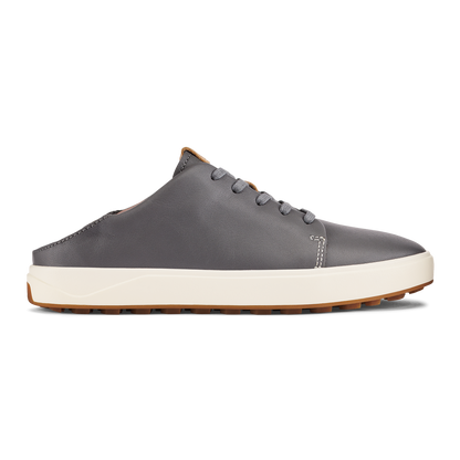 OluKai Wailea Women’s Waterproof Leather Golf Shoes - Stone