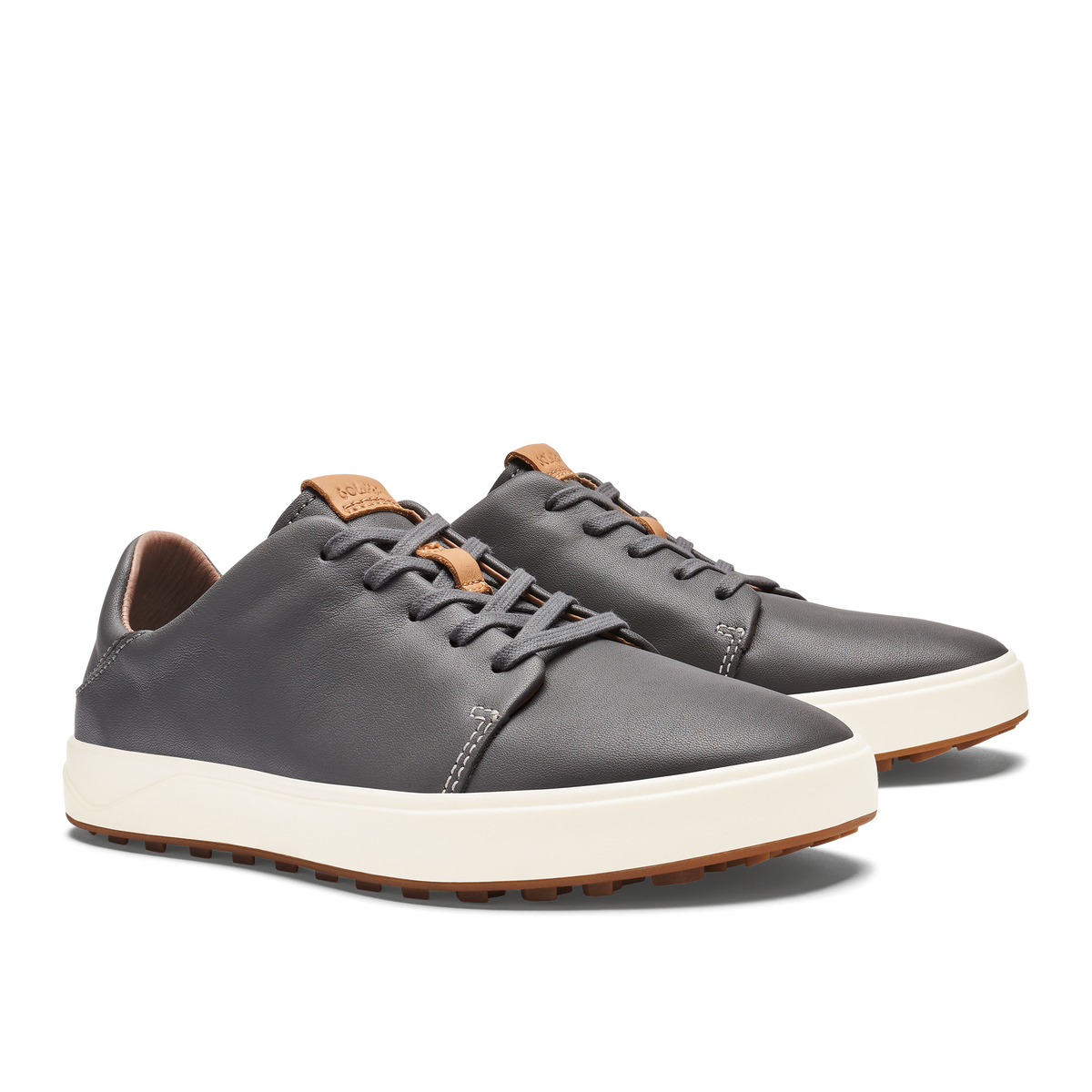 OluKai Wailea Women’s Waterproof Leather Golf Shoes - Stone