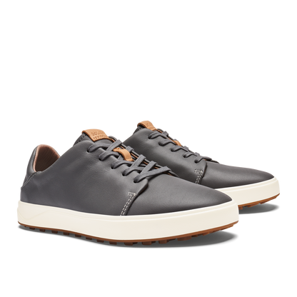 OluKai Wailea Women’s Waterproof Leather Golf Shoes - Stone